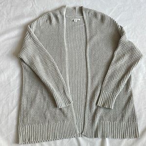 American Eagle Gray Knit Cardigan XS/S